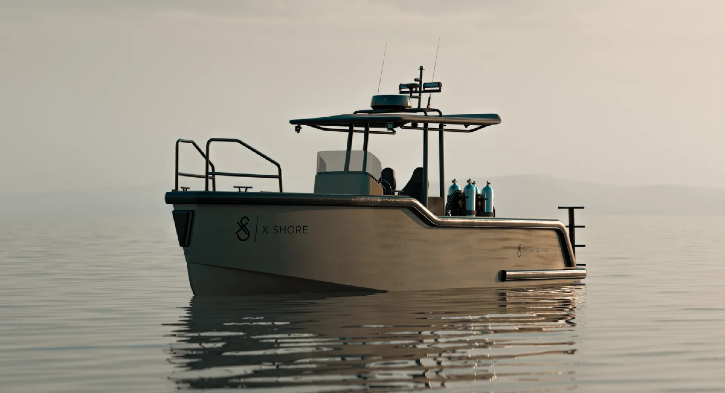 X Shre Elektrische moterboot elektrisch varen