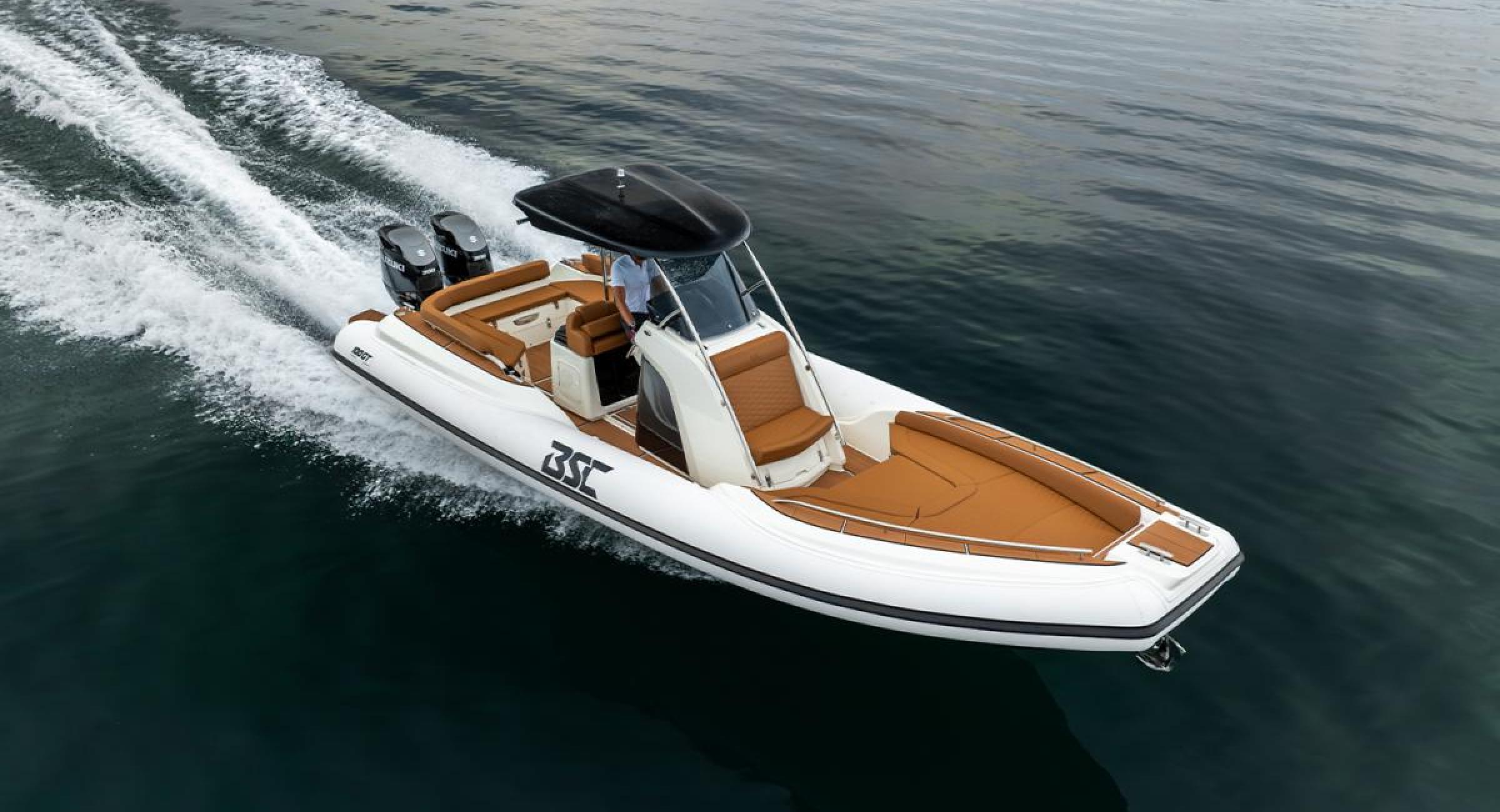 BSC100GT semirigide rubberboot Sportboot Belgianboatshow