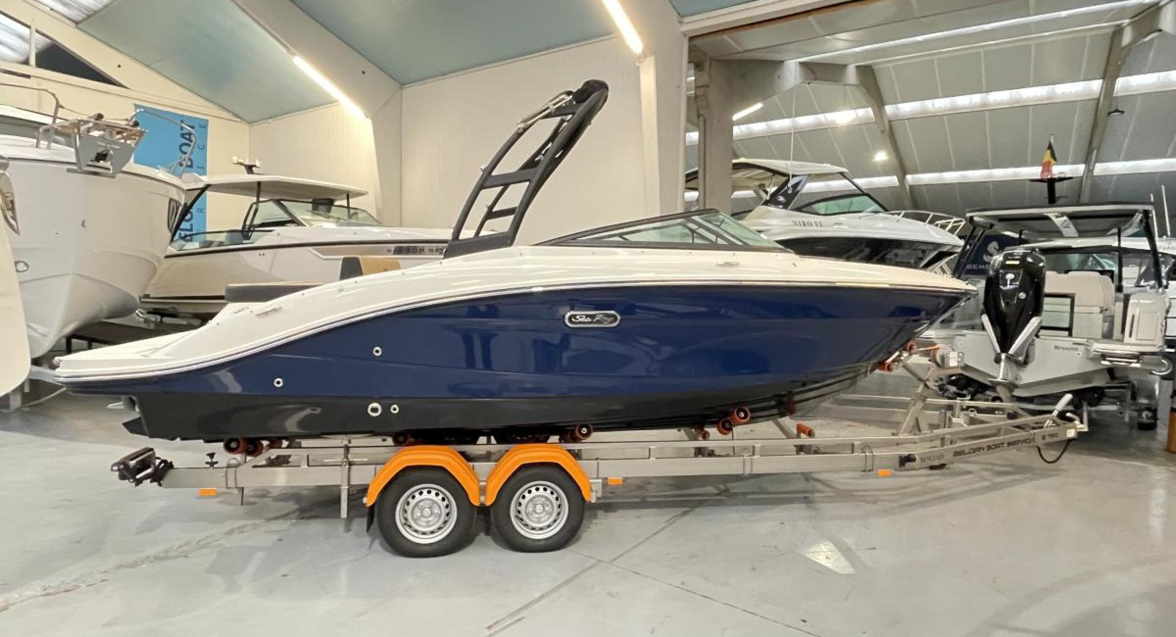 Searay 210 SPX Searay Blue Belgian Boat Service Nieuwpoort