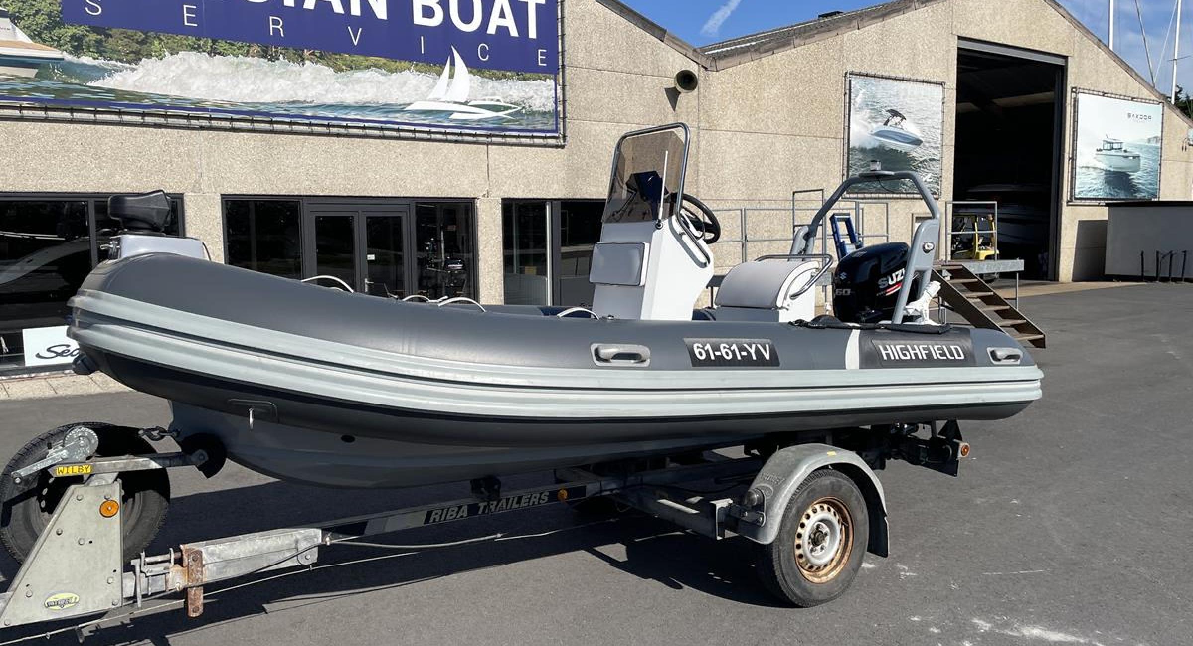 Highfield 460 rubberboot Belgian Boat Service