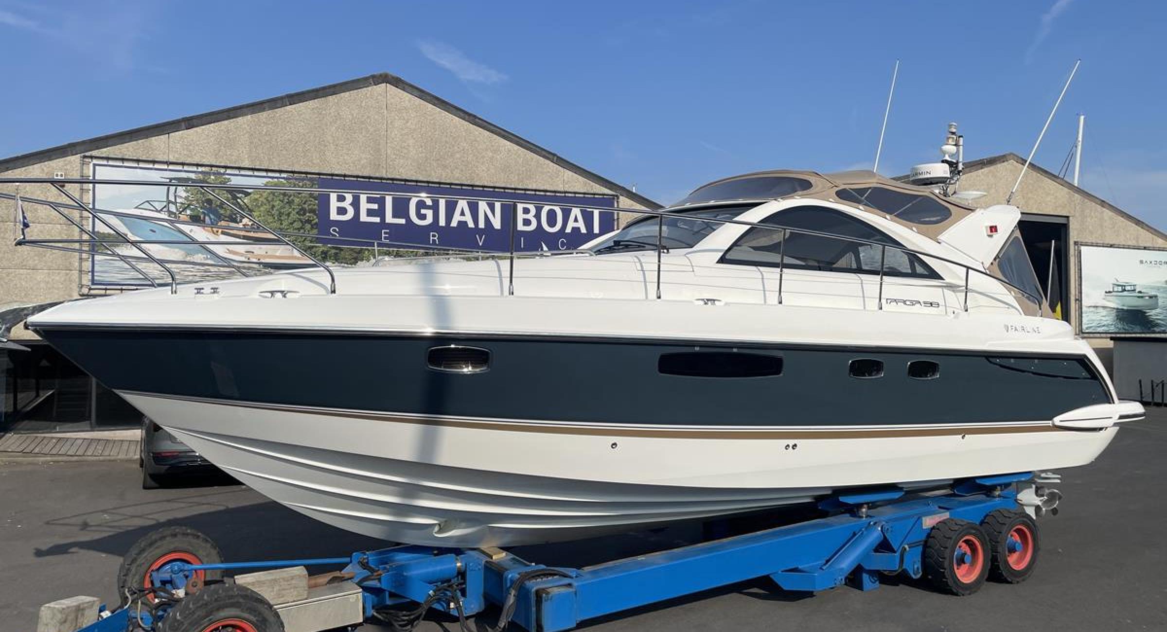 Fairline 38 Targa Belgian Boat Service Nieuwpoort