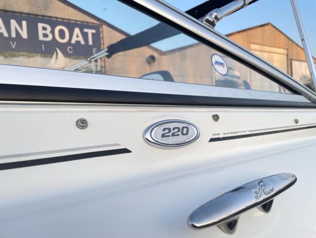 220 Sunsport Searay motorboot Belgian boat show