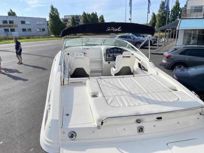 220 Sunsport Searay motorboot Belgian boat show