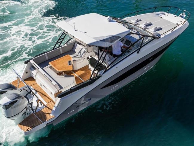 Beneteau Flyer 10 Pilot edition boten te koop Belgian Boat Show
