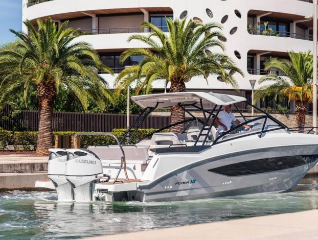 Beneteau Flyer 10 Pilot edition boten te koop Belgian Boat Show