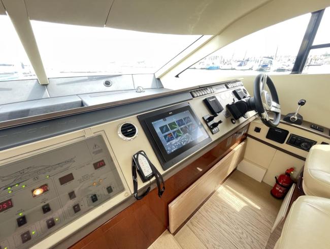 Fairline 48 Phantom motoryacht sportyacht Belgian Boat Show