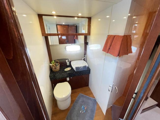 Fairline 48 Phantom motoryacht sportyacht Belgian Boat Show
