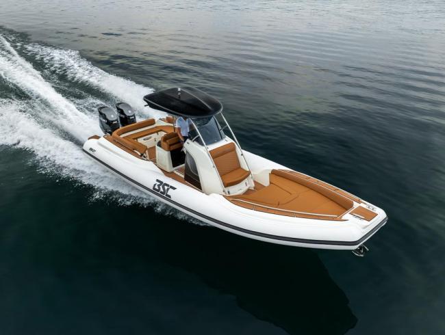 BSC100GT semirigide rubberboot Sportboot Belgianboatshow