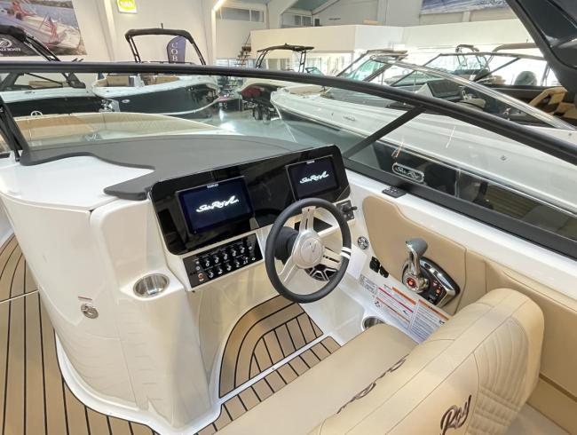 250 SDX Searayboats motorboot powerboatscenter Belgianboatshow boot te koop