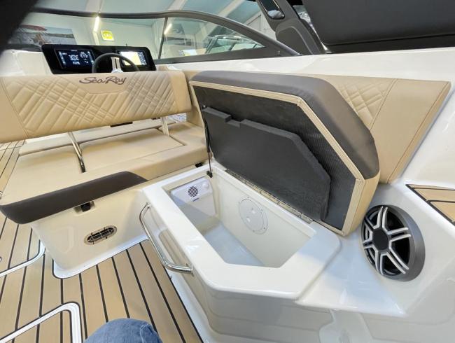 250 SDX Searayboats motorboot powerboatscenter Belgianboatshow boot te koop