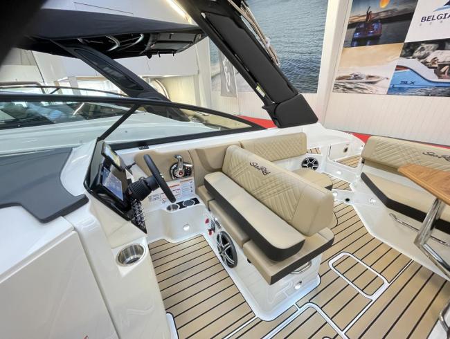 250 SDX Searayboats motorboot powerboatscenter Belgianboatshow boot te koop