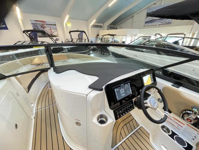 250 SDX Searayboats motorboot powerboatscenter Belgianboatshow boot te koop