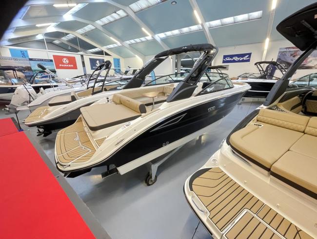250 SDX Searayboats motorboot powerboatscenter Belgianboatshow boot te koop