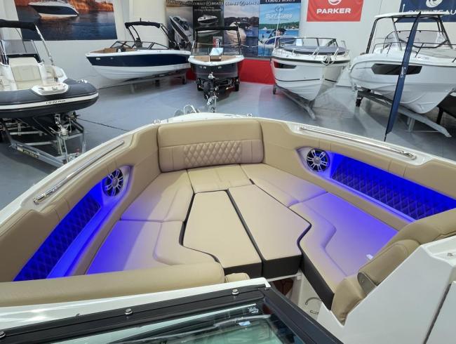 Searay 250 SLX Searay Blue Belgian Boat Show bateau à moteur Bateau de sport Powerboats