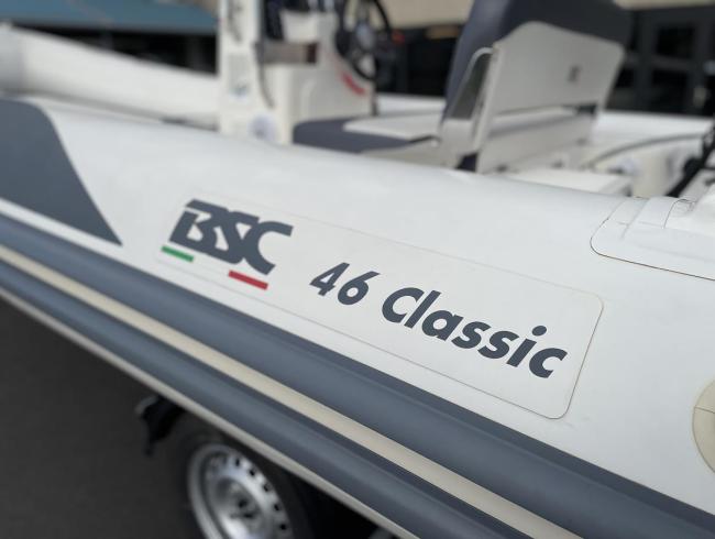 BSC 46 Semirigid Rubberboot Sportboot Belgian Boat Service Nieuwpoort