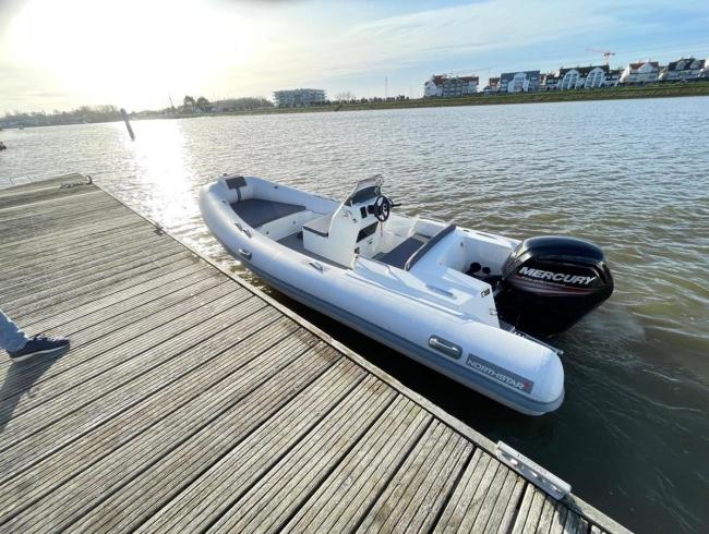 Northstar 53 Axis Semirigid rubberboot Belgian Boat Service Nieuwpoort
