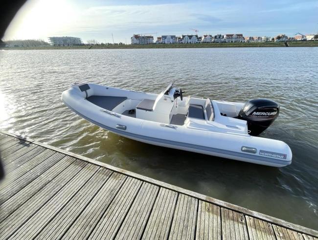 Northstar 53 Axis Semirigid rubberboot Belgian Boat Service Nieuwpoort