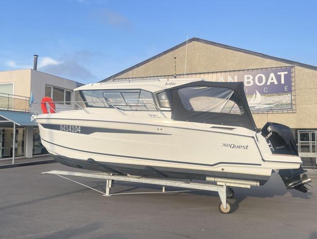 Parker 760 Quest motorcruiser Belgian Boat Service Nieuwpoort