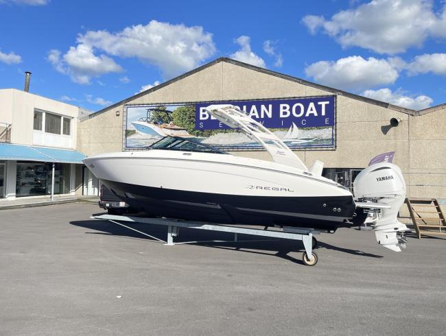 Regalboats LX4 sportboot motorboot Belgian Boat Service Nieuwpoort