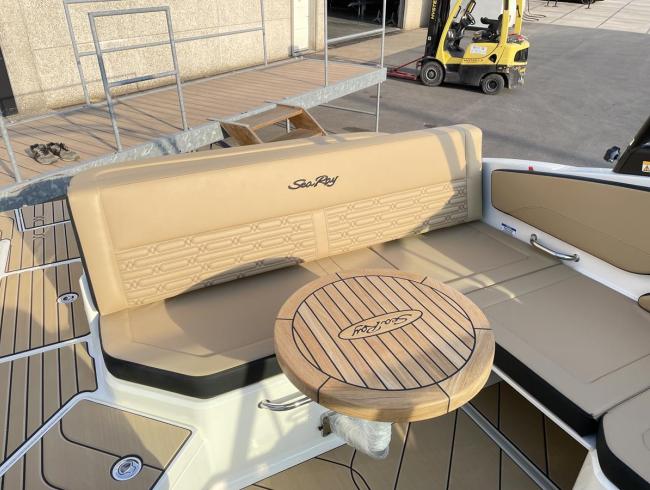 Searay 210 SPX Searayboats motorboot sportboot Belgian Boat Service Nieuwpoort