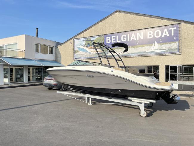Searay 210 SPX Searayboats motorboot sportboot Belgian Boat Service Nieuwpoort