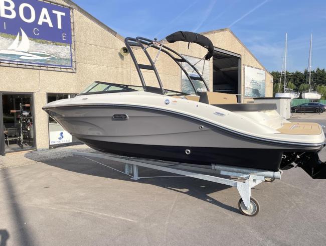 Searay 210 SPX Searayboats motorboot sportboot Belgian Boat Service Nieuwpoort