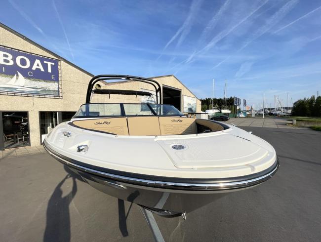 Searay 210 SPX Searayboats motorboot sportboot Belgian Boat Service Nieuwpoort
