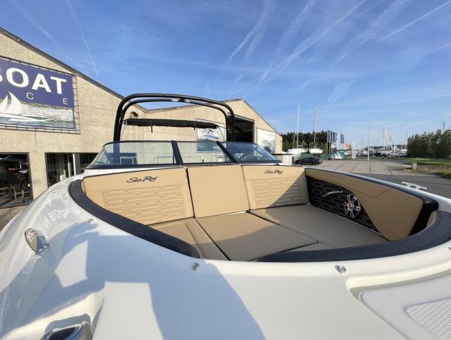 Searay 210 SPX Searayboats motorboot sportboot Belgian Boat Service Nieuwpoort