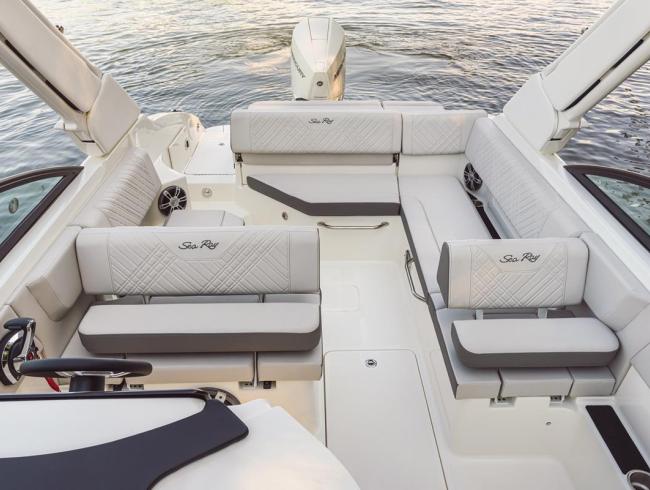 Searay 250 SDO Searayboats Belgian Boat Service Nieuwpoort