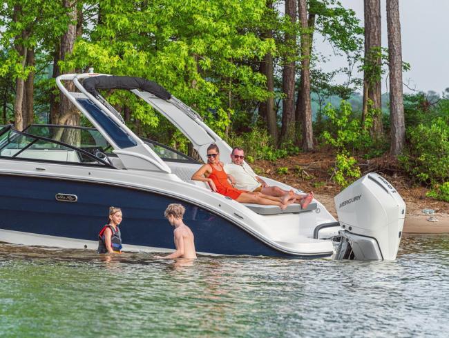 Searay 250 SDO Searayboats Belgian Boat Service Nieuwpoort