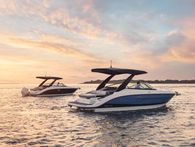 Searay260 SLX motorboot speedboot Belgian Boat Service Nieuwpoort