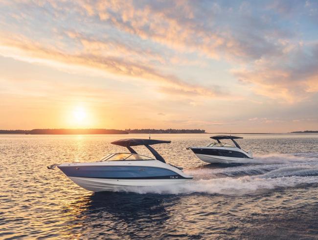 Searay260 SLX motorboot speedboot Belgian Boat Service Nieuwpoort