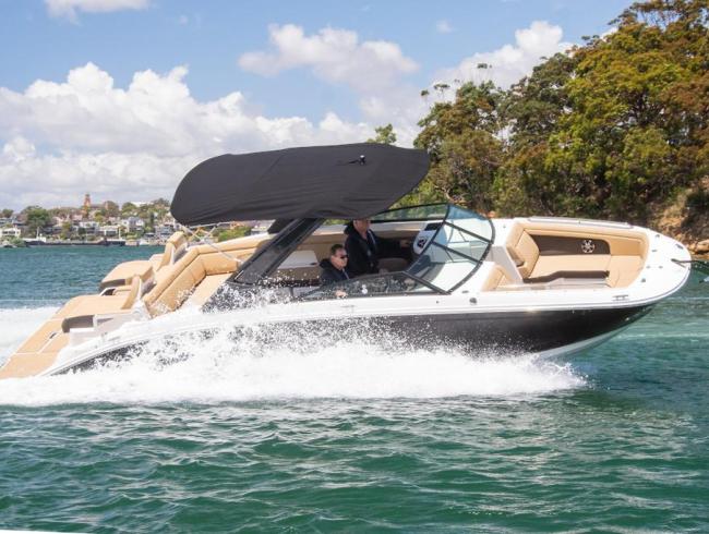 Searay 290 SDX Searayboats Belgian Boat Service Nieuwpoort