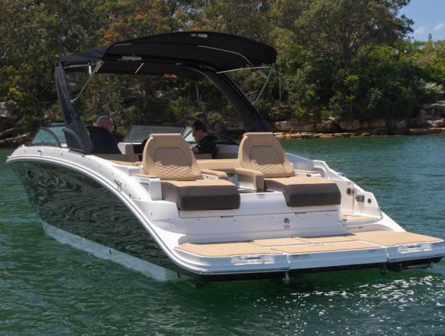 Searay 290 SDX Searayboats Belgian Boat Service Nieuwpoort