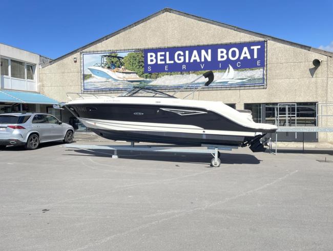 Searay 250 Sunsports Searayboats Sportboot motorboot Belgian Boat Service Nieuwpoort