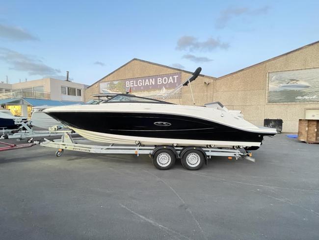 Searayboats SPX230 motorboot Belgian Boat Service Nieuwpoort