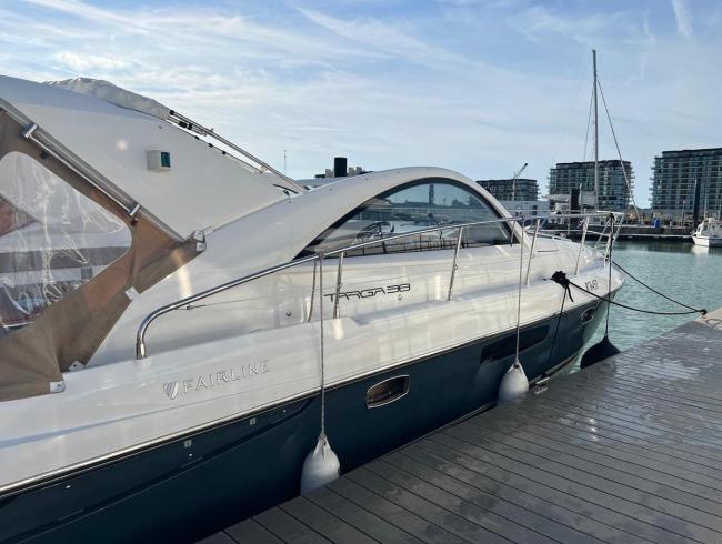 Fairline 38 Targa Belgian Boat Service Nieuwpoort