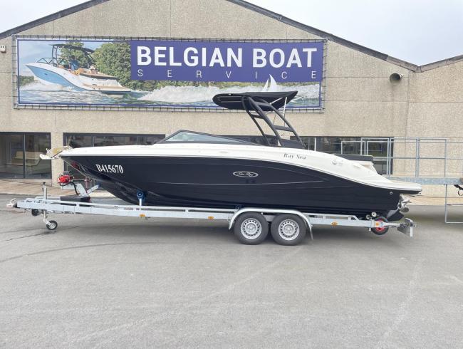 Searay 230 SPX Searay sportboot Belgian Boat Service Nieuwpoort
