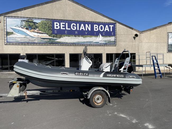 Highfield 460 rubberboot Belgian Boat Service
