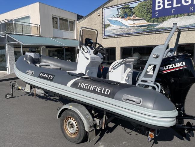 Highfield 460 rubberboot Belgian Boat Service