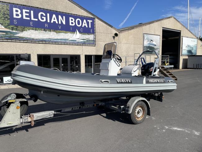 Highfield 460 rubberboot Belgian Boat Service